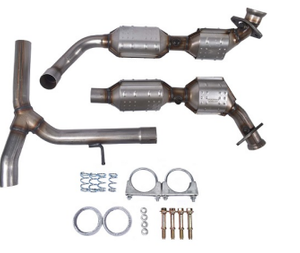 Conversor catal&iacute;tico para 2004-2006 Ford F150 5.4L V8 4WD Driver e lado do passageiro 50553,53569,19166,19259,645217,645218,30494,30495